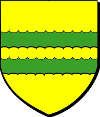 Blason de Vve de N... Danzelle