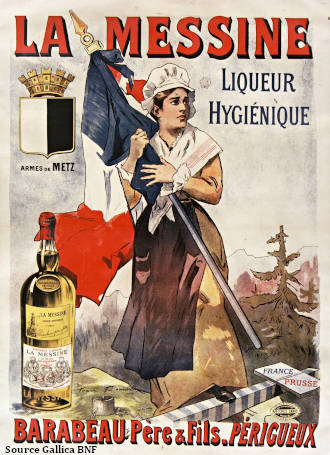 Liqueur <em>La Messine</em> chez Barabeau père et fils