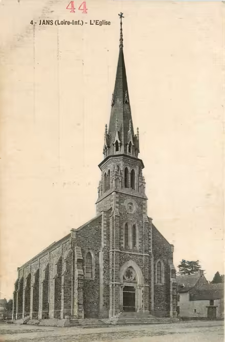 Début XX°: Église Saint-Julien et Saint-Dulcien
